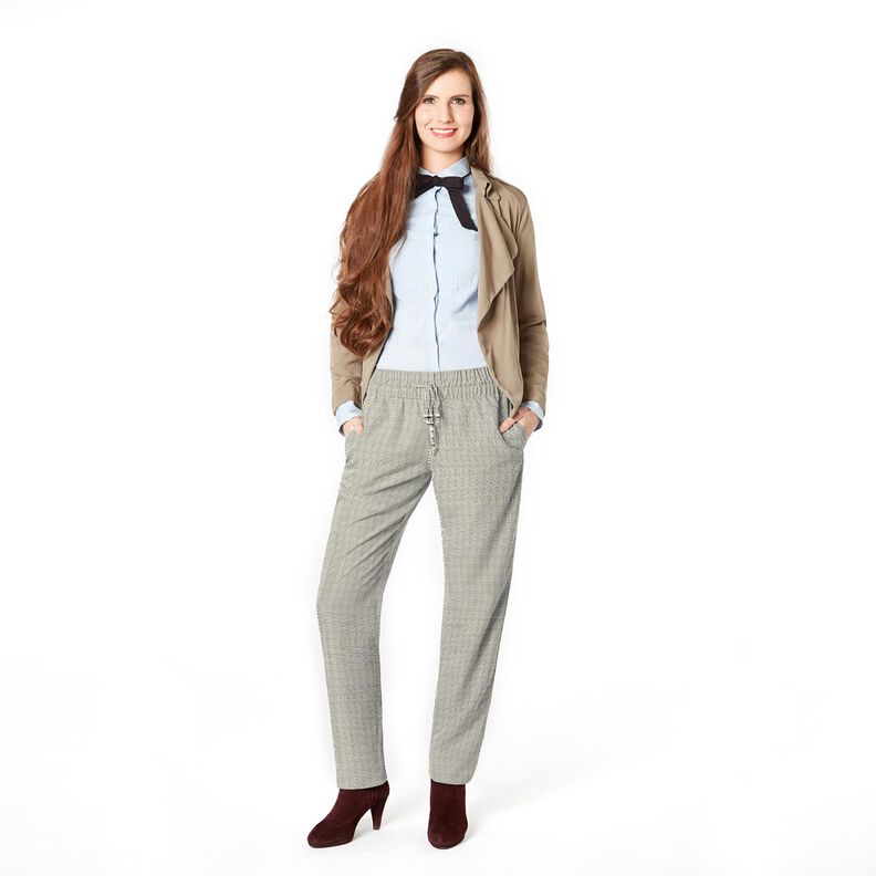 buksestof skotskternet – lysegrå,  image number 5