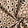 Dekorationsstof Halvpanama abstrakt leopardmønster – lysebrun/cashew,  thumbnail number 3