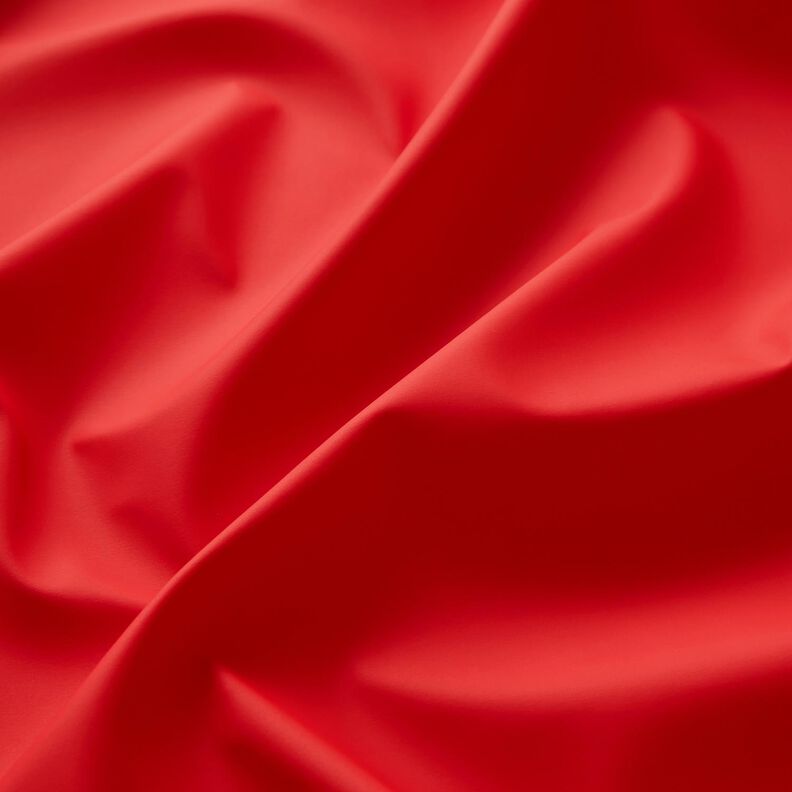 Stof til regnjakker ensfarvet – ildrød,  image number 8