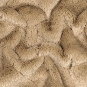 Kunstpels abstrakt – sand, 