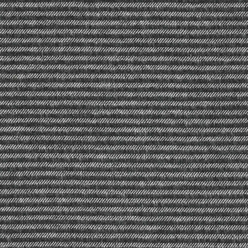 Buksestof striber – granit/grå,  image number 1