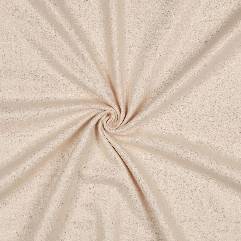 Musselin/Dobbelt-Crincle stof fine glimmerprikker | Poppy Fabrics – sand,  image number 1